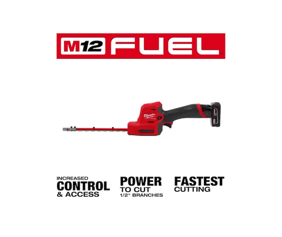 Podadora De Setos M12 Fuel 8 Milwaukee 2533-21, Usado - Amaru Comercializadora