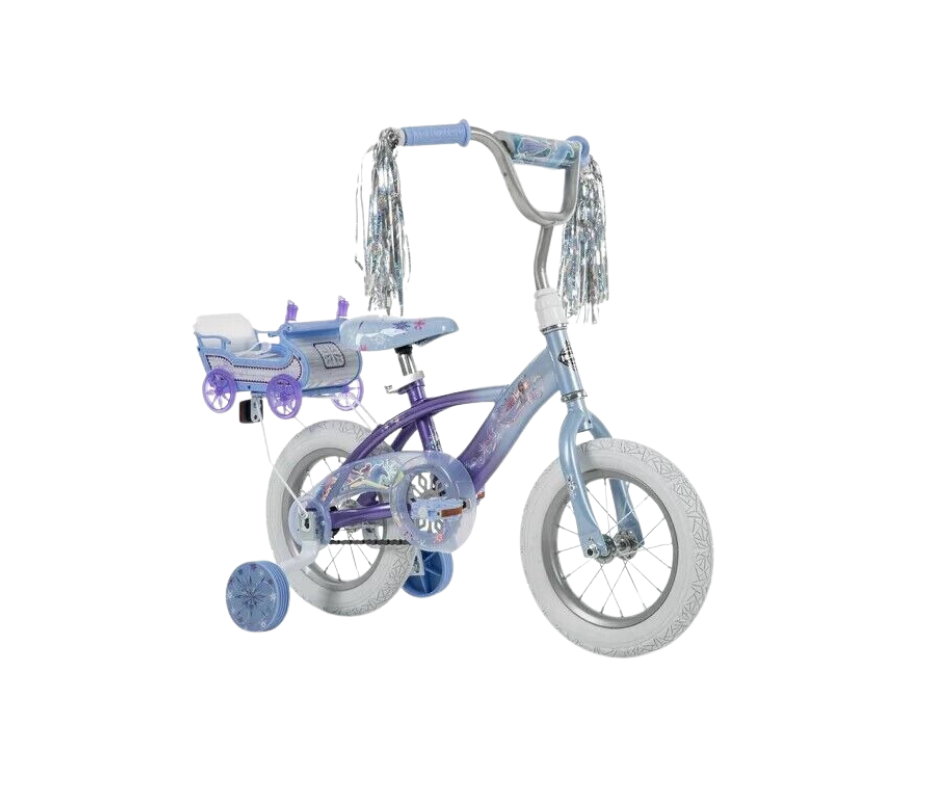 Bicicleta Niños, Huffy, Frozen, Nueva, R12, Estética 95% - Amaru Comercializadora