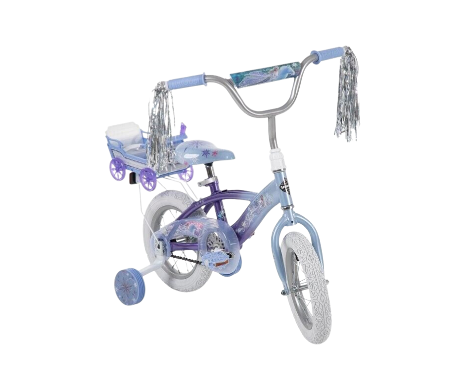 Bicicleta Niños, Huffy, Frozen, Nueva, R12, Estética 95% - Amaru Comercializadora