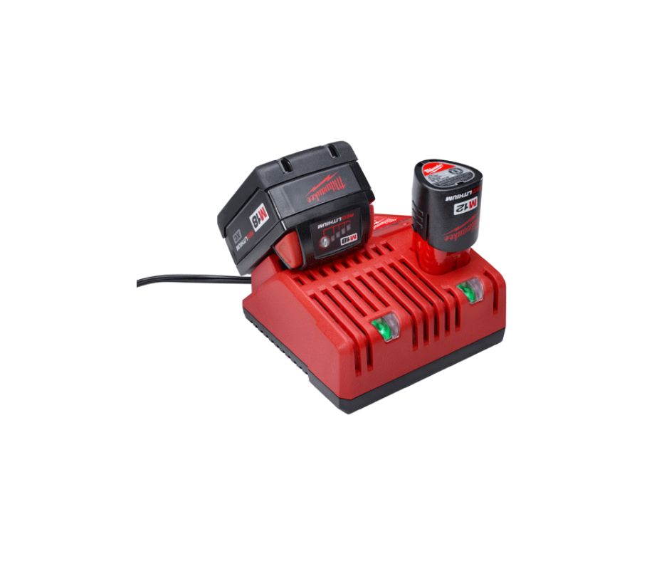 Cargador Multi-voltaje Para Herramienta Milwaukee 48-59-1812 - Amaru Comercializadora
