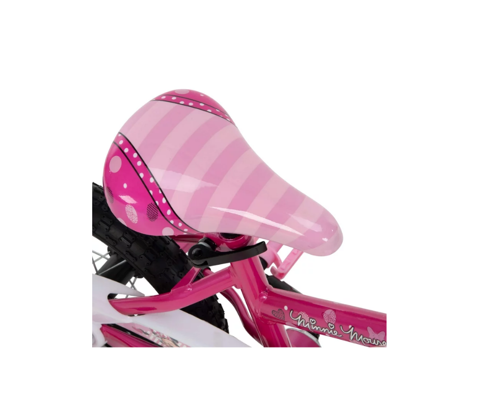 Bicicleta Niña, Huffy R12, Minnie Mouse, Nuevo, Estética 95% - Amaru Comercializadora