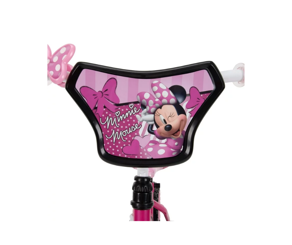 Bicicleta Niña, Huffy R12, Minnie Mouse, Nuevo, Estética 95% - Amaru Comercializadora