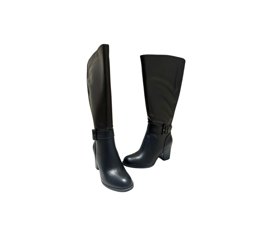 Bota Larga Para Dama, Soul, Twinkle, Negro - Amaru Comercializadora