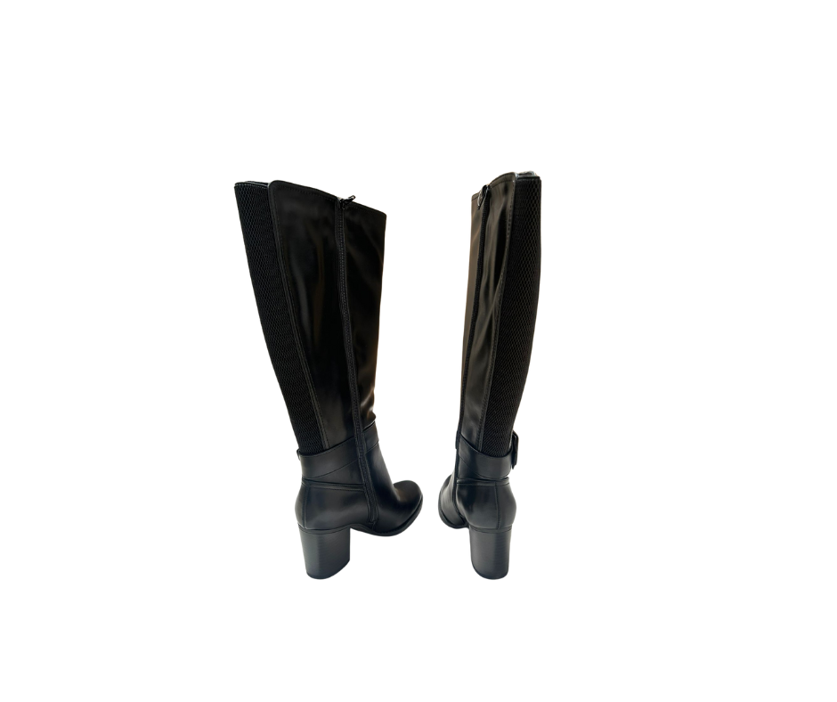 Bota Larga Para Dama, Soul, Twinkle, Negro - Amaru Comercializadora