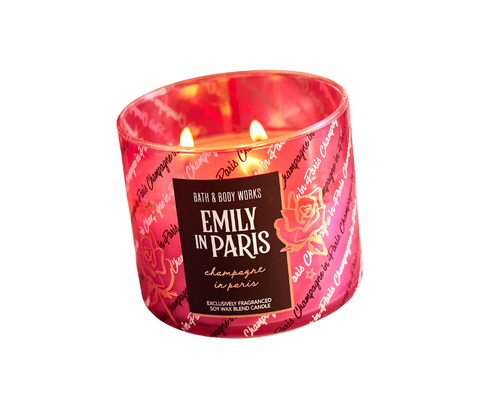 Veladora Bath and Body Works, Emily in Paris Edición Champagne in Paris (Versión Grande) - Amaru Comercializadora