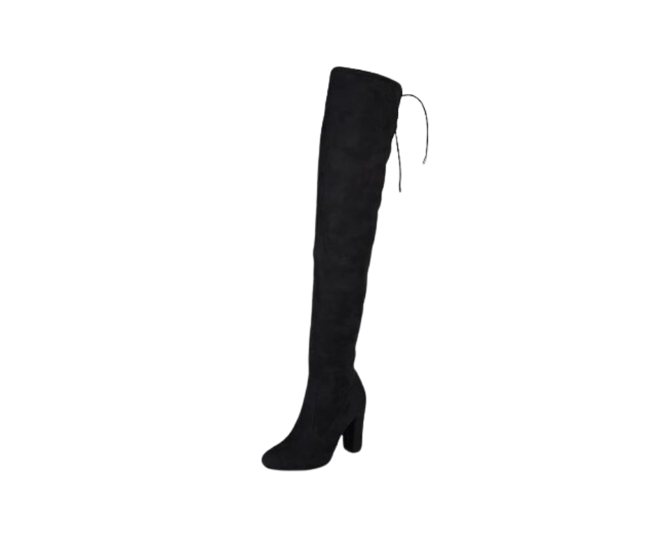 Bota Larga Para Dama, Journee Collection, Maya, Negro - Amaru Comercializadora