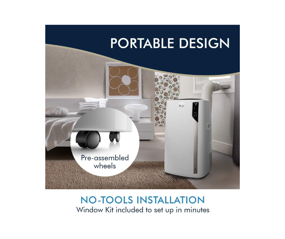 Aire Acondicionado Portátil, Marca De'longhi, 12,000 BTU - Amaru Comercializadora