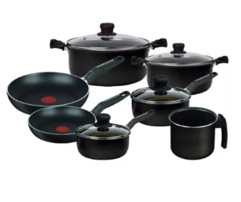 Batería de Cocina T-fal 11 Piezas Antiadherente - Amaru Comercializadora