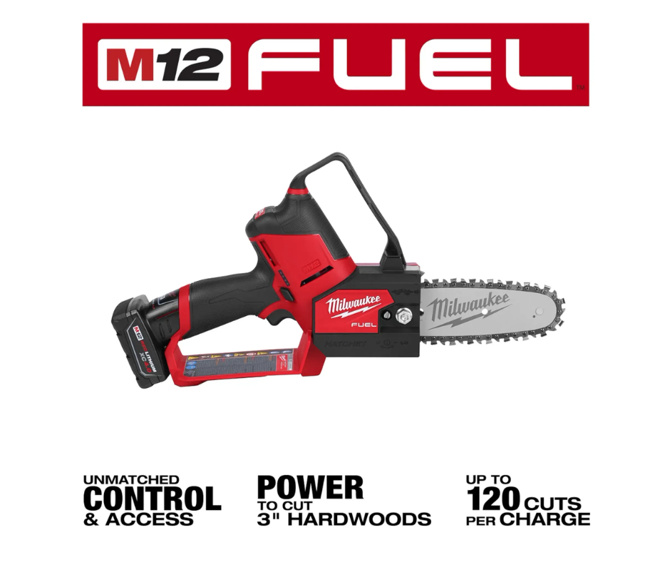 Sierra Para Poda 6 Pulgadas Fuel Milwaukee Eléctrica 2527-21, Usado - Amaru Comercializadora