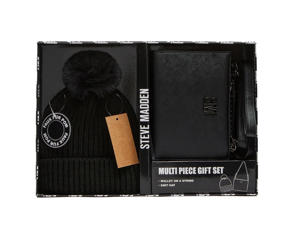 Bolsa Steve Madden en Set con Gorro Modelo SMG-1500 - Amaru Comercializadora