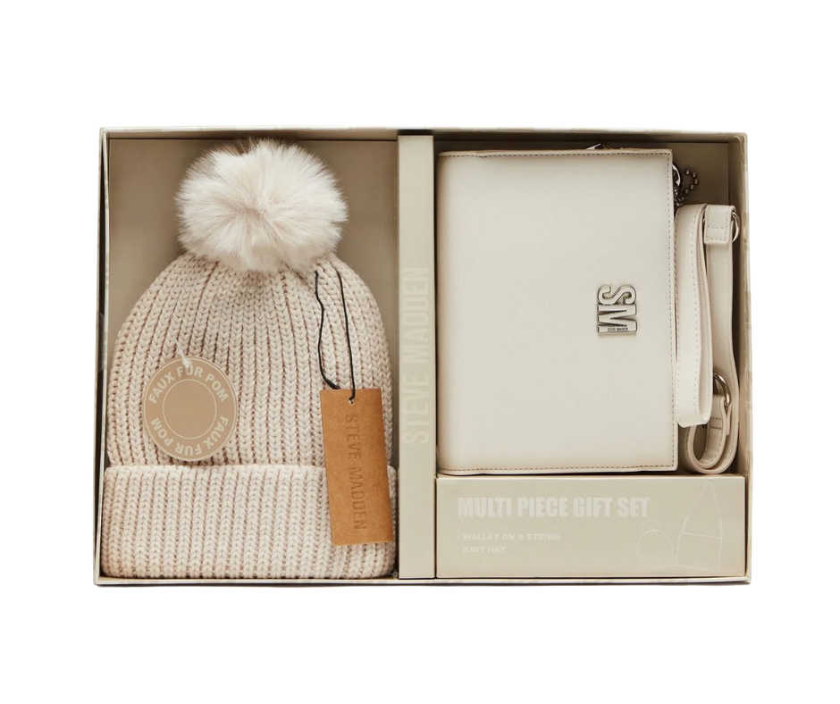 Bolsa Steve Madden en Set con Gorro Modelo SMG-1500 - Amaru Comercializadora